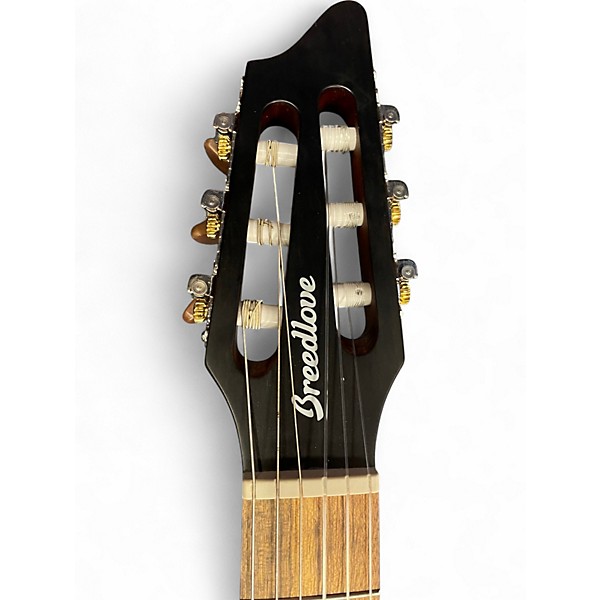 Used Breedlove Discovery S Concert NYLON CE Natural Classical Acoustic Electric Guitar