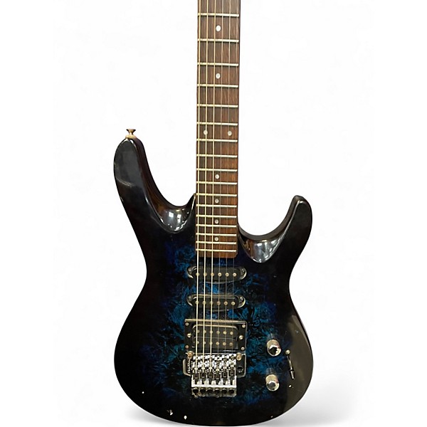 Used Washburn KC-40V BLUE FADE Solid Body Electric Guitar