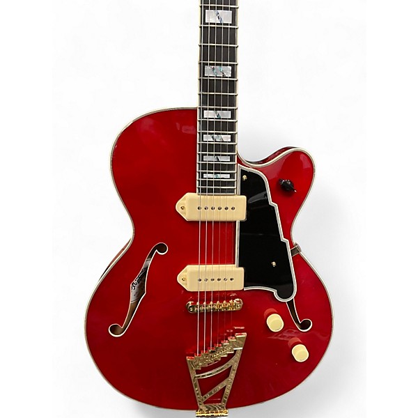 Used D'Angelico EXCEL 59 TRANS CHERRY Hollow Body Electric Guitar