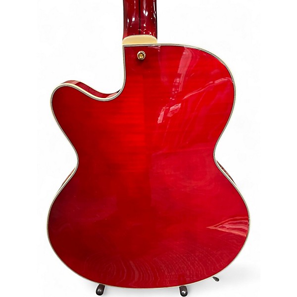 Used D'Angelico EXCEL 59 TRANS CHERRY Hollow Body Electric Guitar