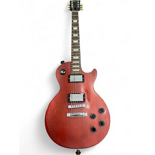 Used 2013 Gibson LES PAUL JR Cherry Solid Body Electric Guitar