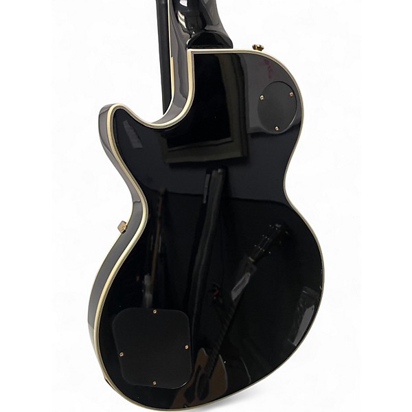 Used Epiphone Les Paul Black Back Cream Solid Body Electric Guitar