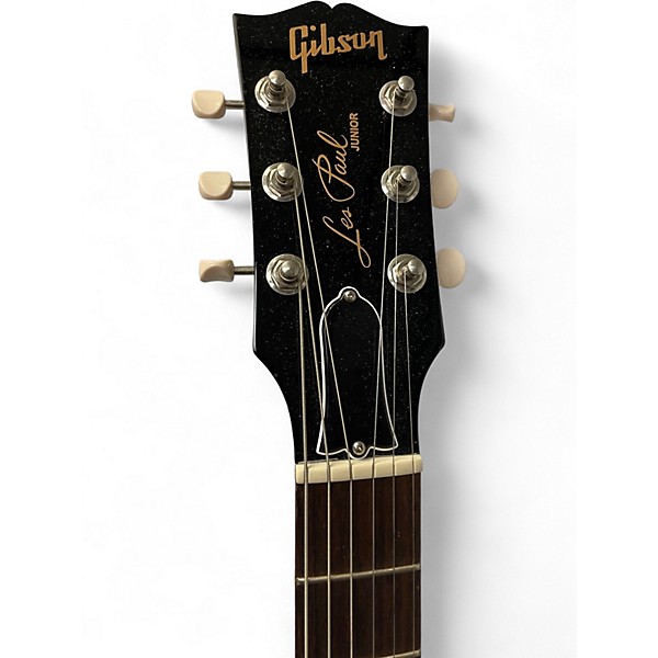 Used Gibson Les Paul Junior Black Solid Body Electric Guitar