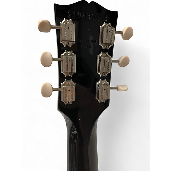 Used Gibson Les Paul Junior Black Solid Body Electric Guitar