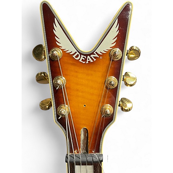 Used Dean ZX Trans Brazillia Solid Body Electric Guitar