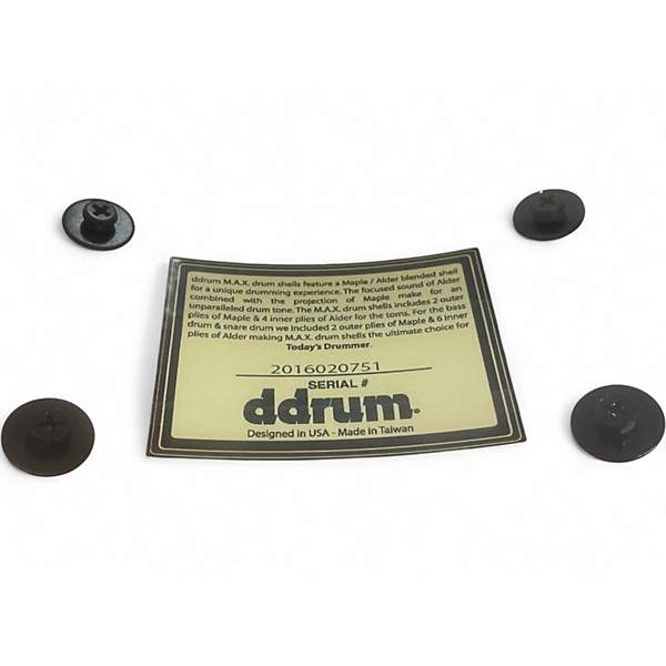 Used ddrum 14X6.5 MAX Series Snare Natural Drum