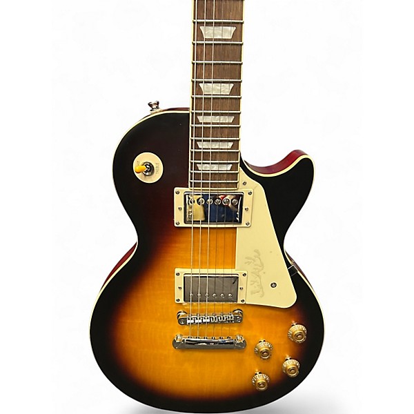 Used Epiphone 1959 Reissue Les Paul Standard 2 Tone Sunburst Solid Body Electric Guitar