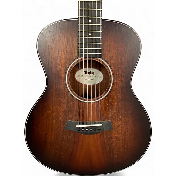 Used 2021 Taylor GS Mini Koa 2 Tone Sunburst Acoustic Guitar