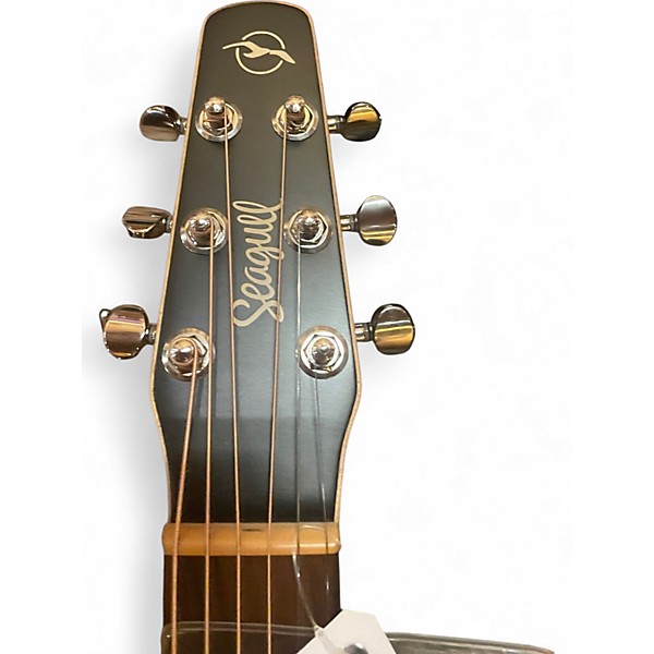 Used Seagull S6 Antique Burst Acoustic Guitar