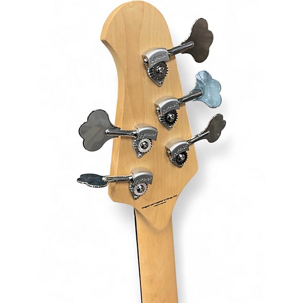 Used Lakland 55-02 Skyline Series 5 String Black Electric Bass Guitar