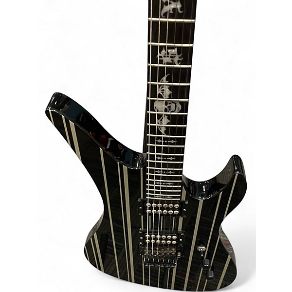 Used Schecter Guitar Research SYNSYSTER GATES STANDARD PINSTRIPE Solid Body Electric Guitar