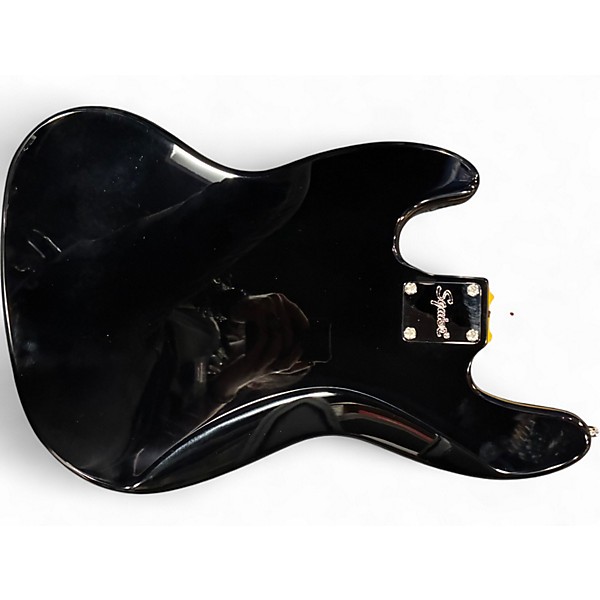 Used 2024 Squier Classic Vibe 70s Jazz Bass Black Electric Bass Guitar