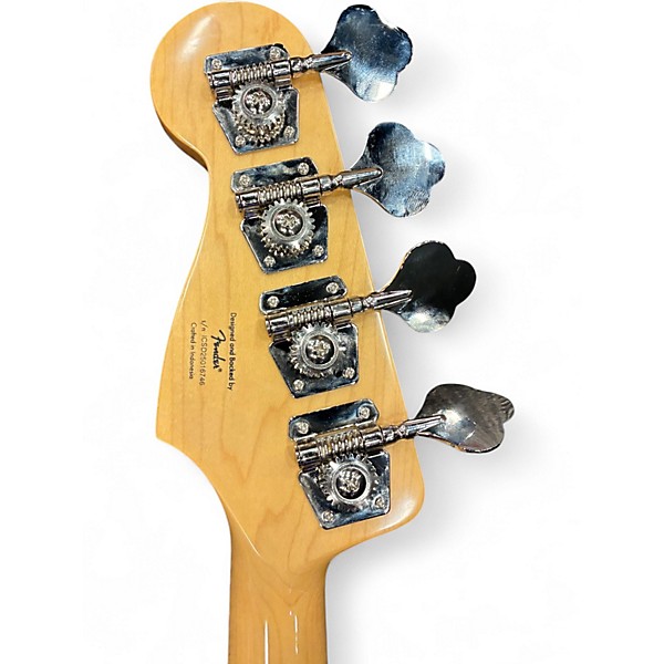 Used 2025 Squier Classic Vibe 70s Jazz Bass Natural Electric Bass Guitar