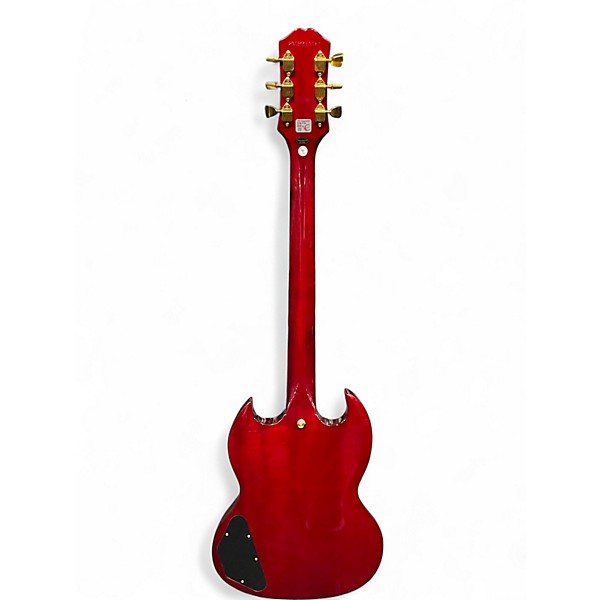 Used Epiphone Joe Bonamassa 1963 SG Custom 1 of 300 Dark Wine Red Solid Body Electric Guitar