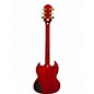 Used Epiphone Joe Bonamassa 1963 SG Custom 1 of 300 Dark Wine Red Solid Body Electric Guitar