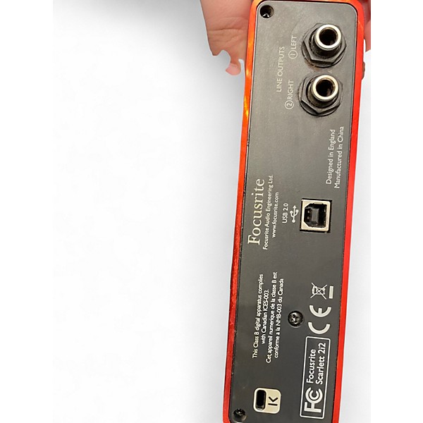 Used Focusrite Scarlett 2i2 Gen 2 Audio Interface