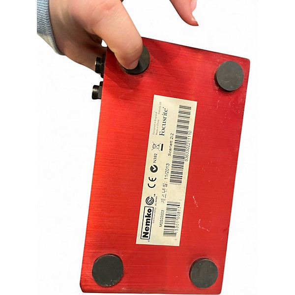 Used Focusrite Scarlett 2i2 Gen 2 Audio Interface