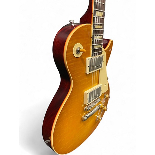 Used Gibson Custom Shop M2M 59 Les Paul Standard CC1 Vos NH Butterscotch Solid Body Electric Guitar