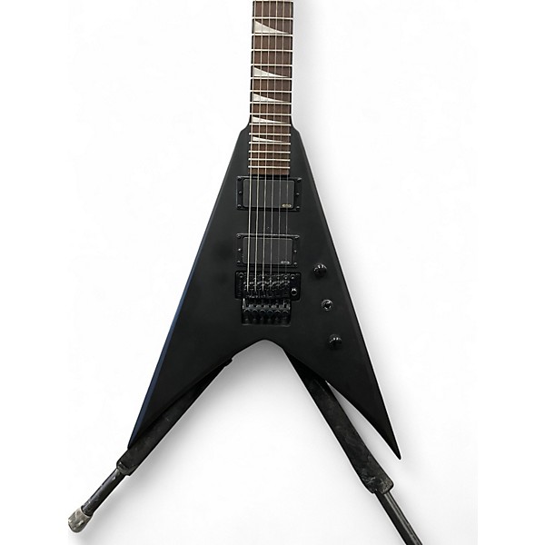 Used Jackson King V KVXMG Satin Black Solid Body Electric Guitar