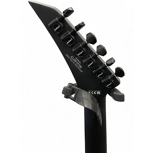 Used Jackson King V KVXMG Satin Black Solid Body Electric Guitar