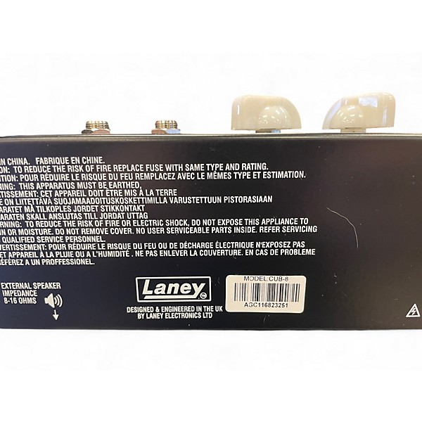 Used Laney CUB 8 Tube Guitar Combo Amp