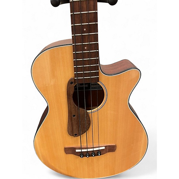 Used Ibanez AEGB30E Natural Acoustic Bass Guitar