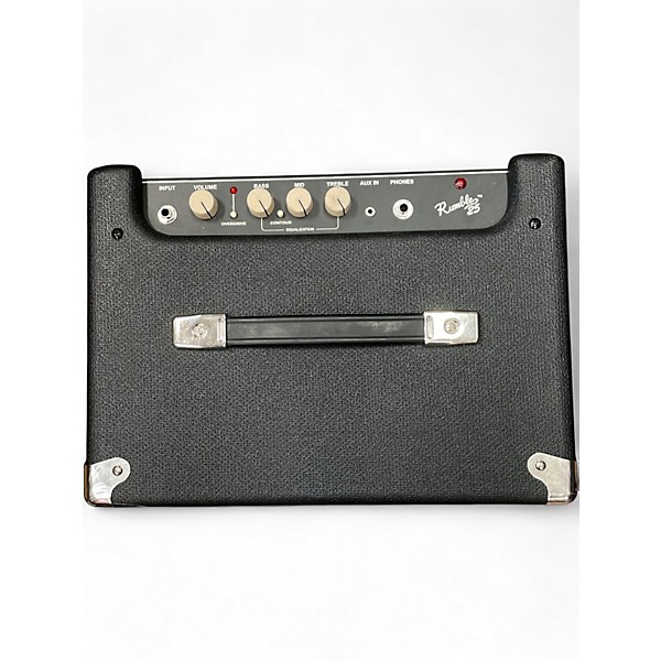 Used Fender Rumble 25 25W 1x8 Bass Combo Amp