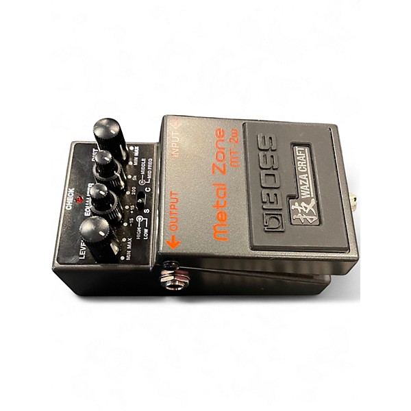 Used BOSS MT2W Metal Zone Waza Craft Effect Pedal