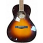 Used Fender PS220 parlor 3 Tone Sunburst Acoustic Electric Guitar