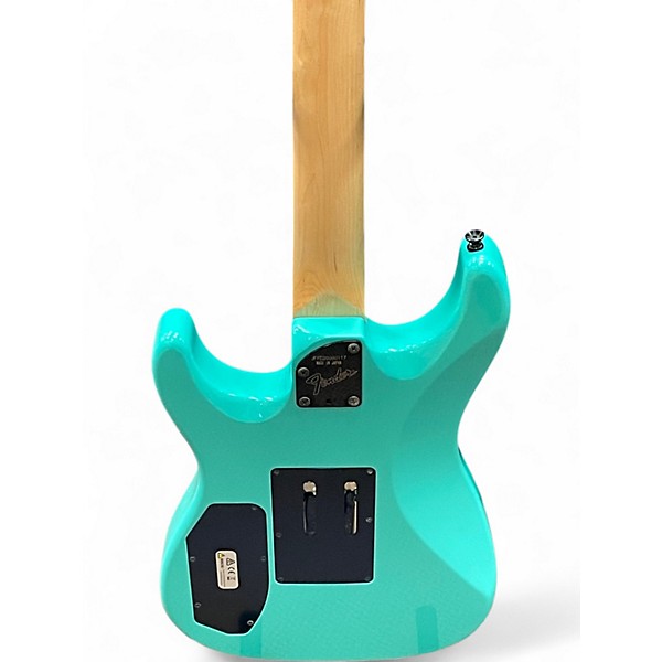 Used Fender Limited Edition HM Stratocaster MIAMI BLUE Solid Body Electric Guitar