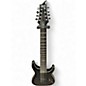 Used Schecter Guitar Research Hellraiser Hybrid C-8 Trans Black Solid Body Electric Guitar thumbnail