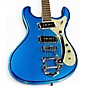 Used Mosrite The Ventures Model Metallic Blue Solid Body Electric Guitar