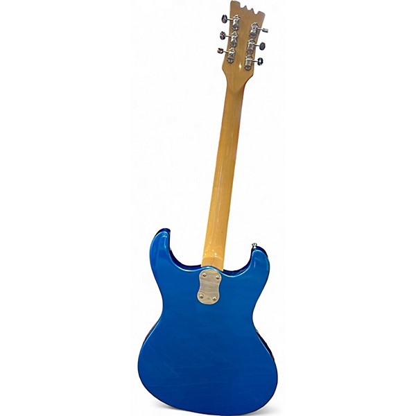 Used Mosrite The Ventures Model Metallic Blue Solid Body Electric Guitar