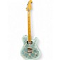 Used Knaggs Choptank HT Blue Paisley Solid Body Electric Guitar thumbnail
