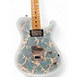 Used Knaggs Choptank HT Blue Paisley Solid Body Electric Guitar