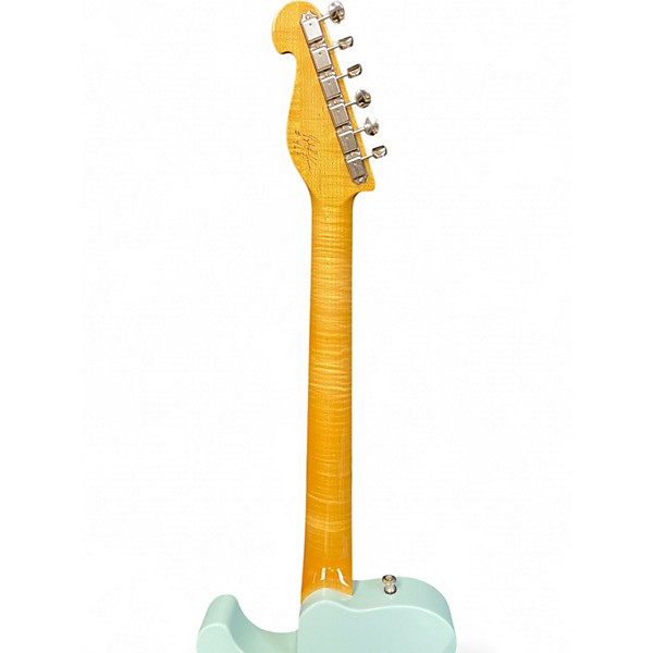 Used Knaggs Choptank HT Blue Paisley Solid Body Electric Guitar