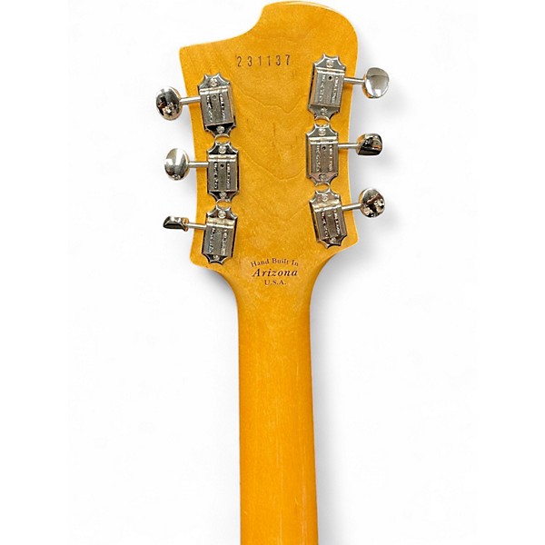 Used Fano Guitars Alt De Facto RB6 Natural Hollow Body Electric Guitar