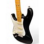 Used Fender 1990'S MIJ Stratocaster Left Handed Black Solid Body Electric Guitar