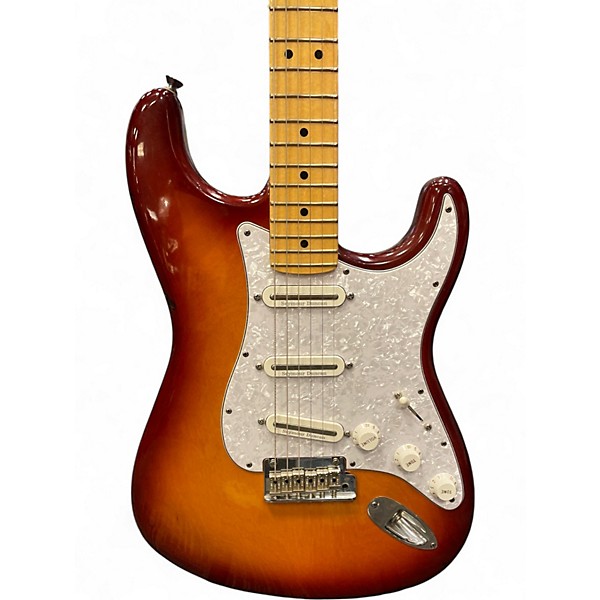 Used Fender American Standard Stratocaster Sienna Sunburst Solid Body Electric Guitar