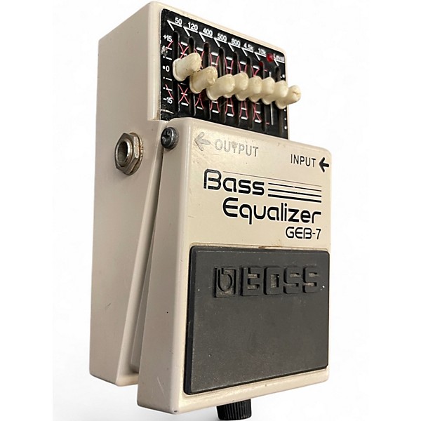Used BOSS GEB7 7 Band Bass Equalizer Bass Effect Pedal