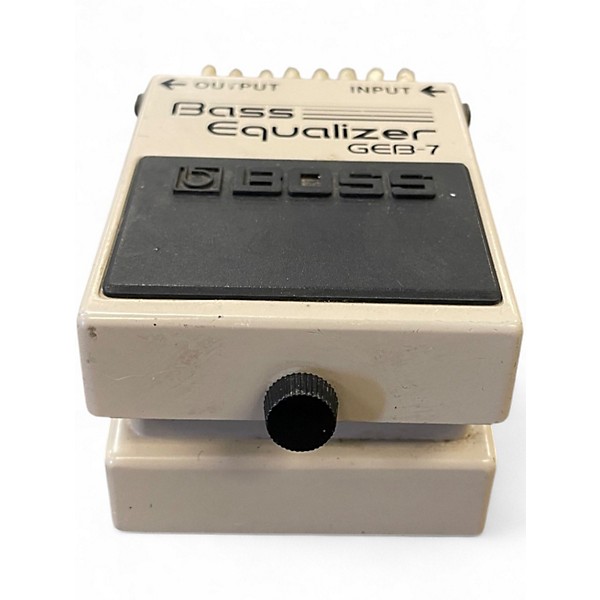 Used BOSS GEB7 7 Band Bass Equalizer Bass Effect Pedal