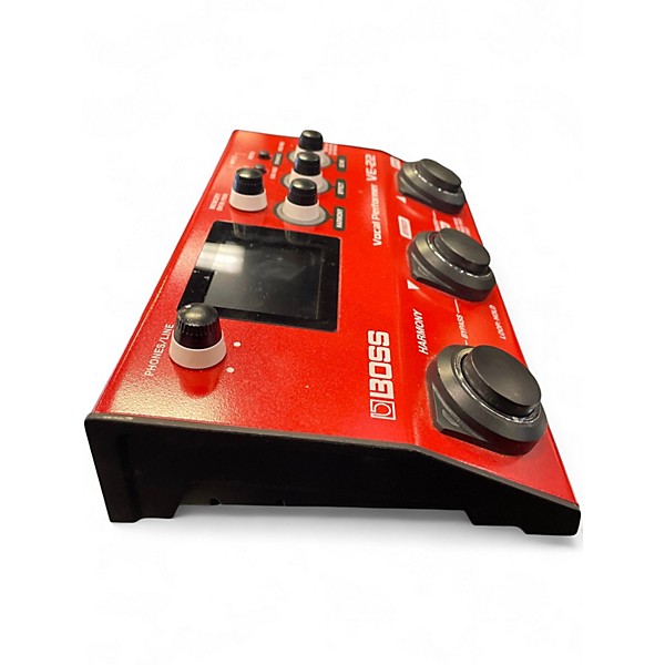 Used BOSS VE22 Vocal Performer Effect Pedal Package