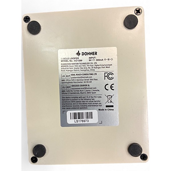Used Donner Circle Looper Pedal
