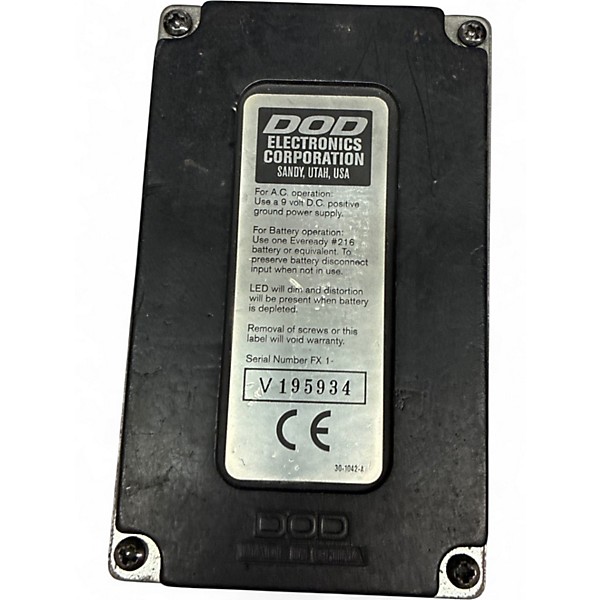 Used DOD FX69B Grunge Distortion Effect Pedal