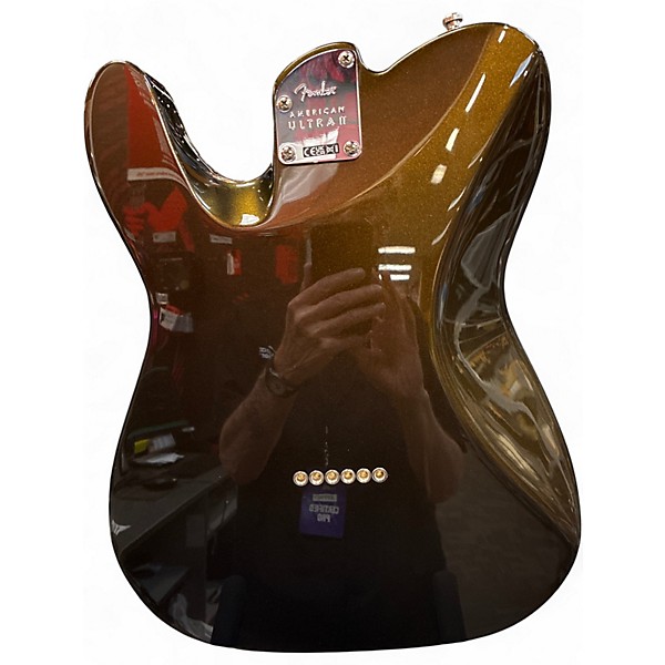 Used Fender American Ultra Telecaster TEXAS TEA Solid Body Electric Guitar