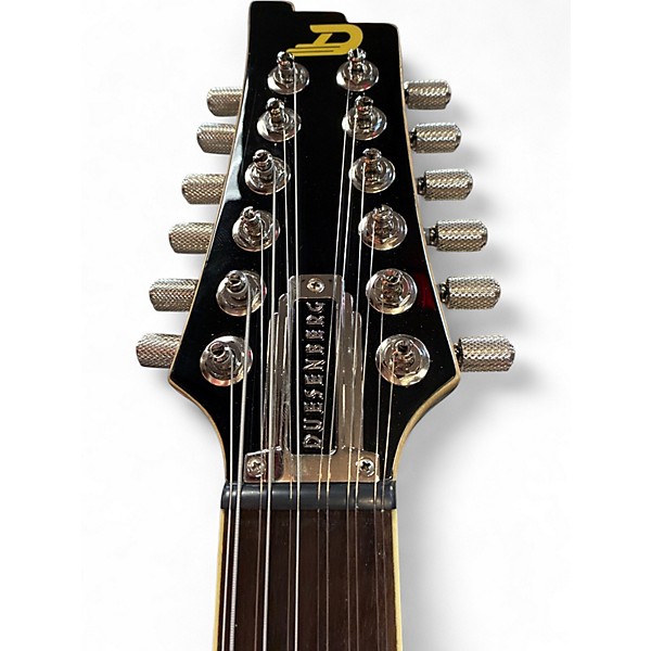 Used Dusenberg DOUBLE CAT 12 DAPHNE BLUE Hollow Body Electric Guitar