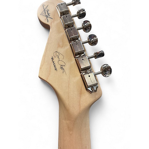 Used Fender ERIC CLAPTON CUSTOM SHOP NOS STRATOCASTER BLACKIE Black Solid Body Electric Guitar
