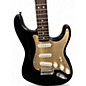 Used Squier Standard Stratocaster Black Solid Body Electric Guitar thumbnail