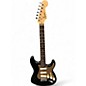 Used Squier Standard Stratocaster Black Solid Body Electric Guitar