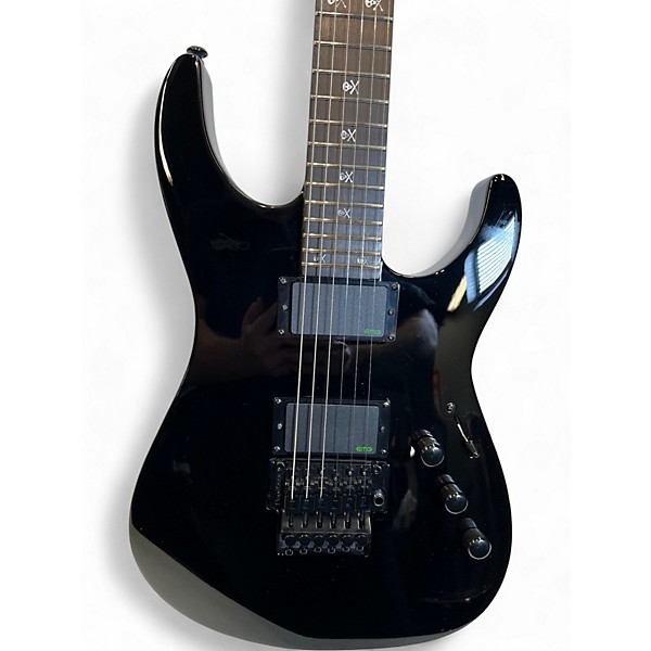 Used ESP LTD KH602 Kirk Hammett Signature Black Solid Body Electric Guitar
